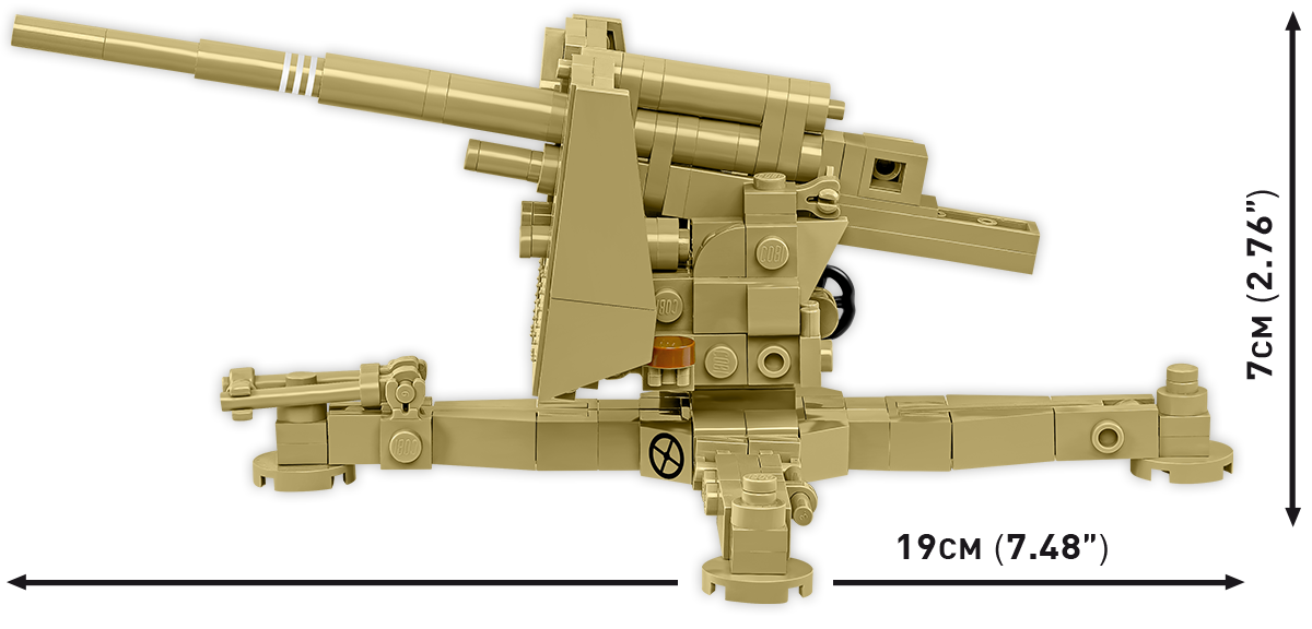 8.8cm FLAK 18 Artillery Building Set - Image 5 of 6 | TheBrickTube