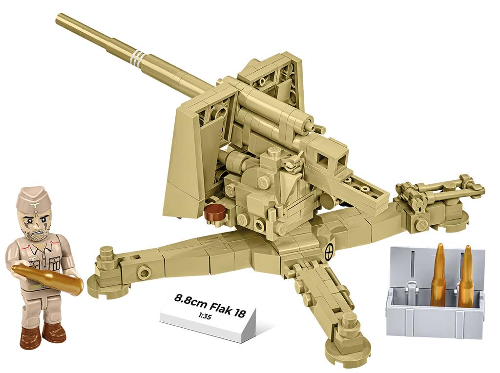 8.8cm FLAK 18 Artillery Building Set - Image 4 of 6 | TheBrickTube