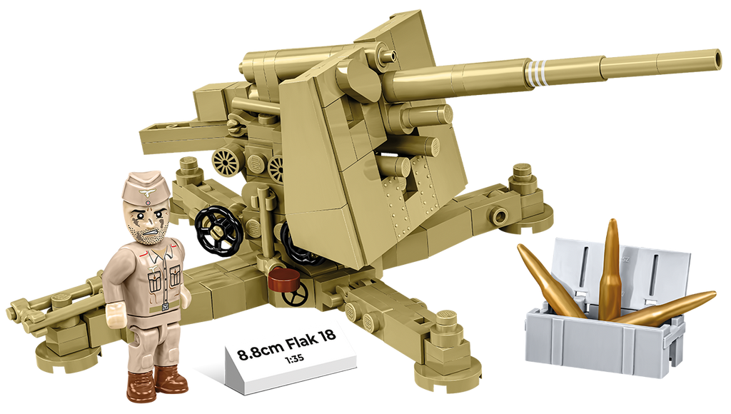 8.8cm FLAK 18 Artillery Building Set - Image 3 of 6 | TheBrickTube