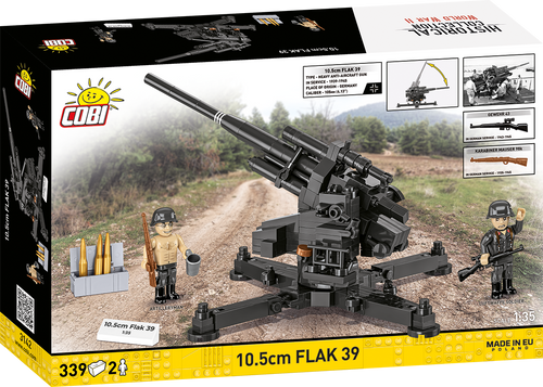 10.5cm FLAK 39 Artillery Building Set - Image 2 of 6 | TheBrickTube
