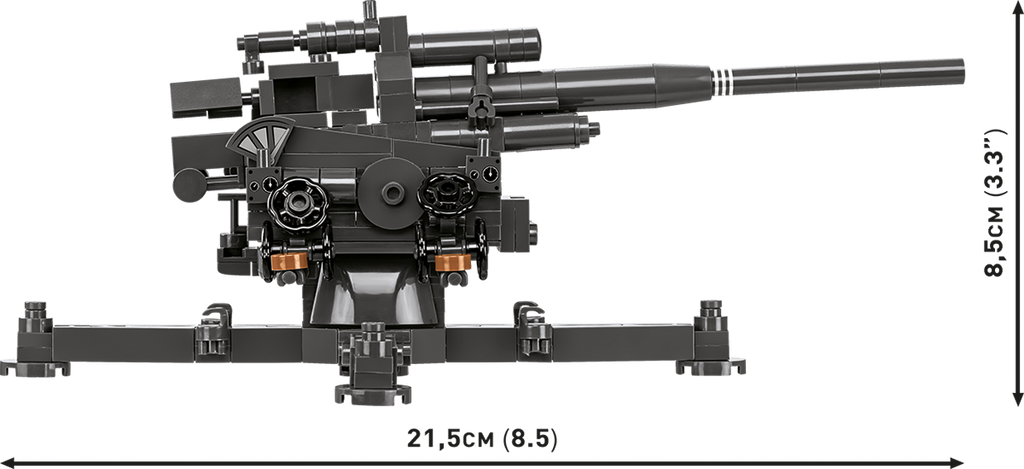 10.5cm FLAK 39 Artillery Building Set - Image 5 of 6 | TheBrickTube