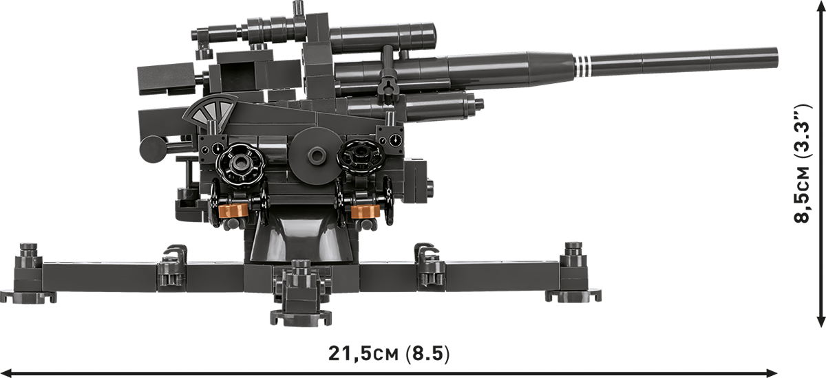 10.5cm FLAK 39 Artillery Building Set - Image 5 of 6 | TheBrickTube