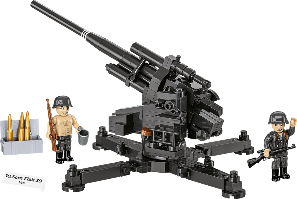 10.5cm FLAK 39 Artillery Building Set - Image 3 of 6 | TheBrickTube