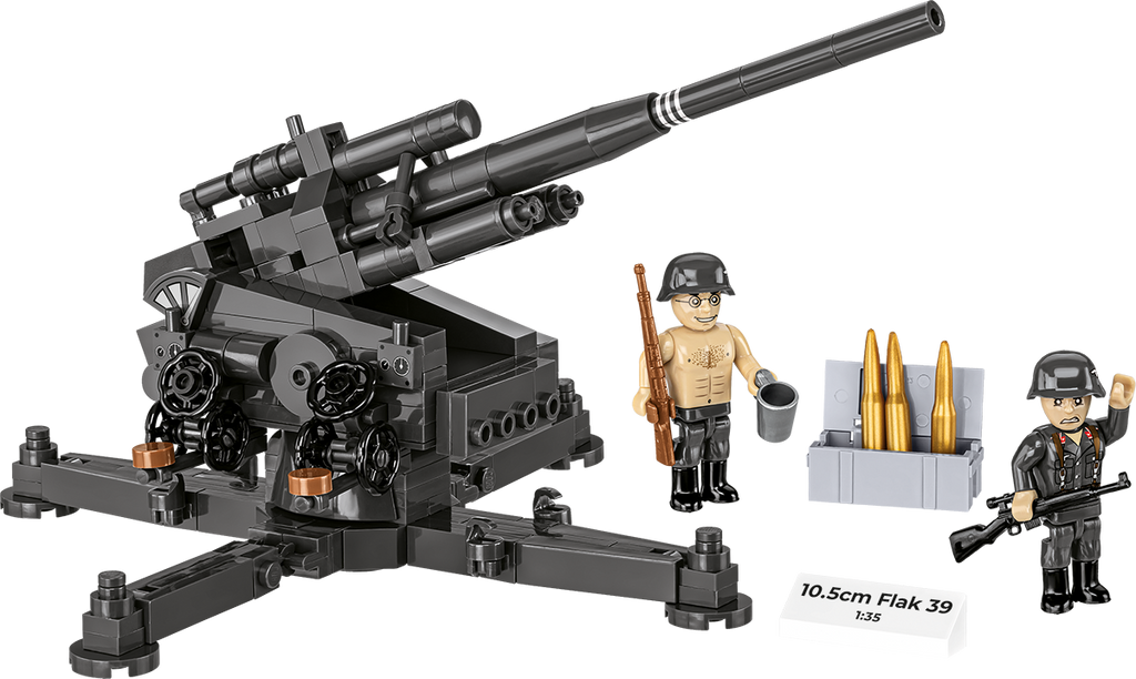 10.5cm FLAK 39 Artillery Building Set - Image 4 of 6 | TheBrickTube