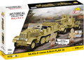 Sd.Kfz.8 Towing 8.8cm FLAK 36 Artillery Half-Track Building Set - Main Image | TheBrickTube