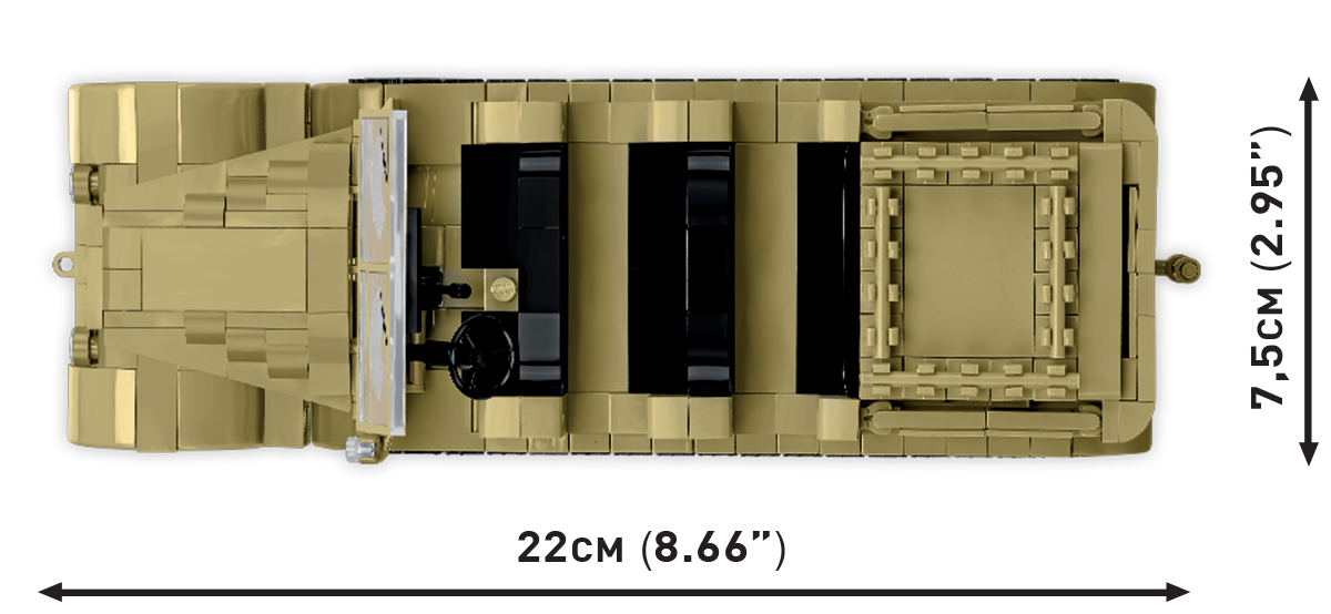 Sd.Kfz.8 Towing 8.8cm FLAK 36 Artillery Half-Track Building Set - Image 6 of 6 | TheBrickTube