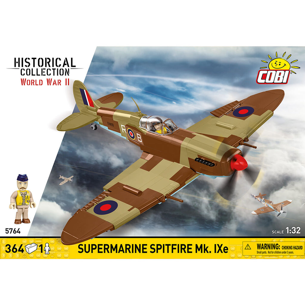 Supermarine Spitfire Mk. IXe Fighter Building Set - Image 3 of 6 | TheBrickTube