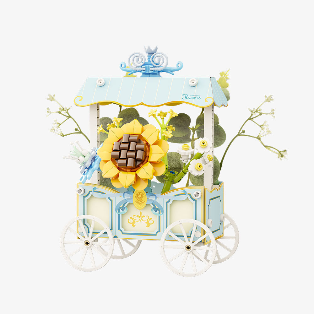 Pantasy Sunflower Cart 15026 - Main Image | TheBrickTube