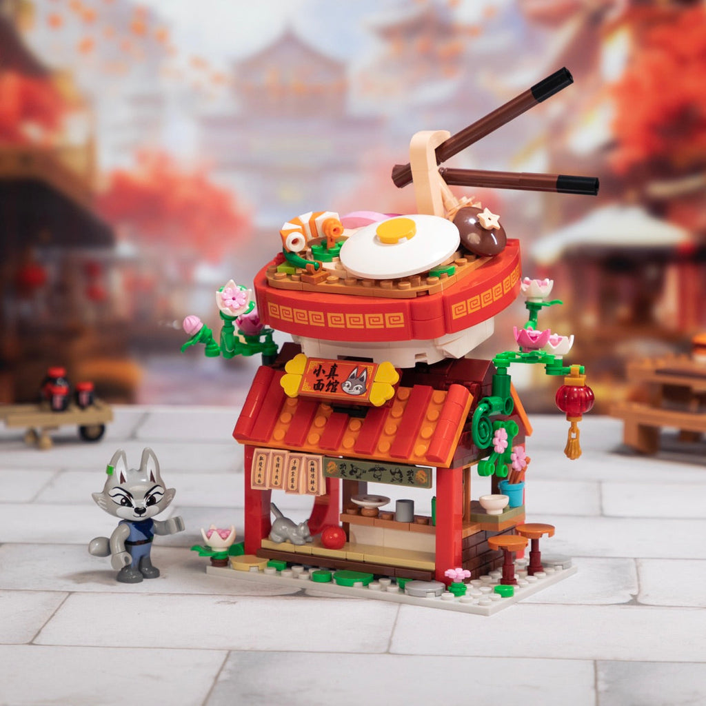 Pantasy X Kung Fu Panda Mini Street View- Zhen's Ramen Stall 86506 - Image 2 of 5 | TheBrickTube