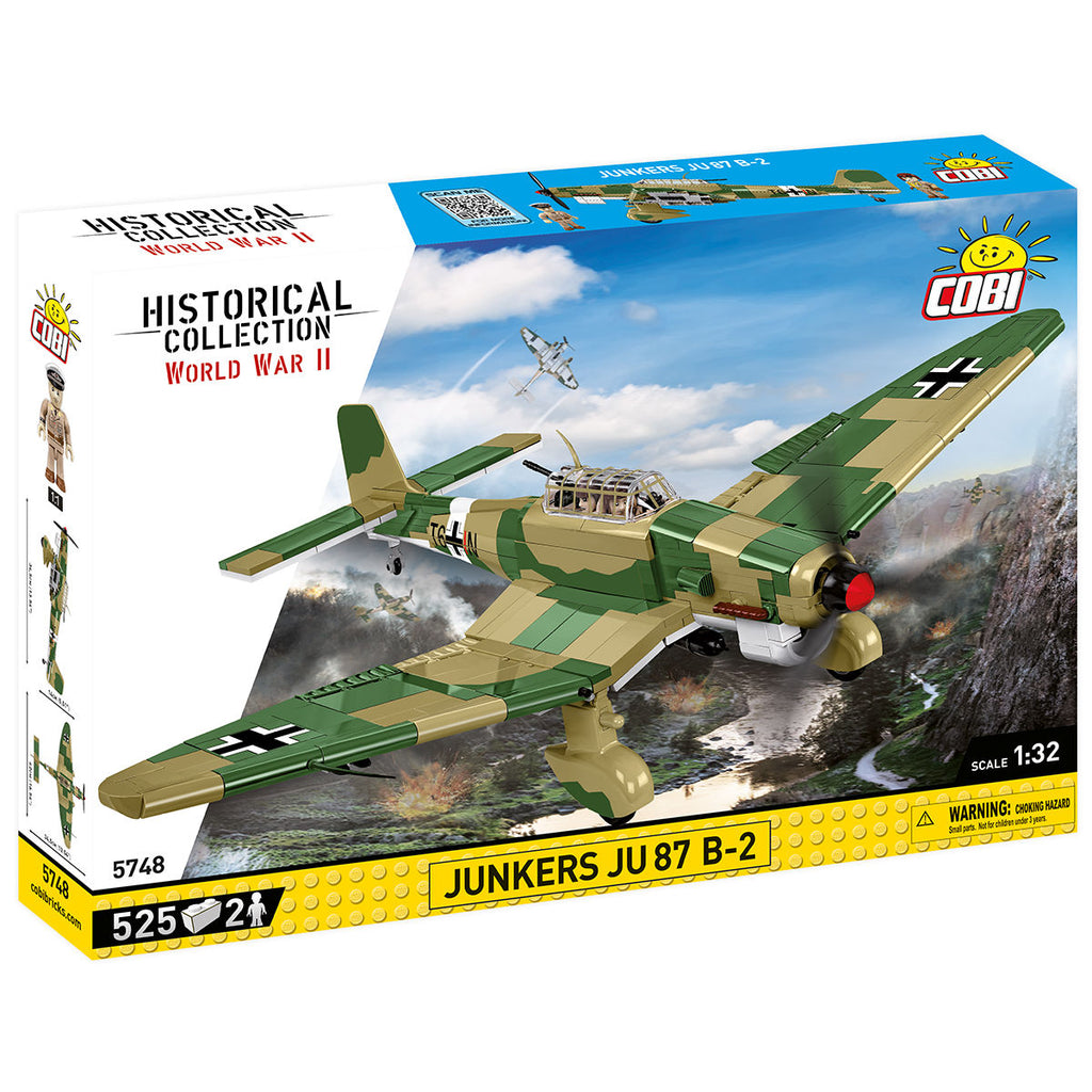 Junkers JU 87 B-2 Dive Bomber Building Set - Main Image | TheBrickTube