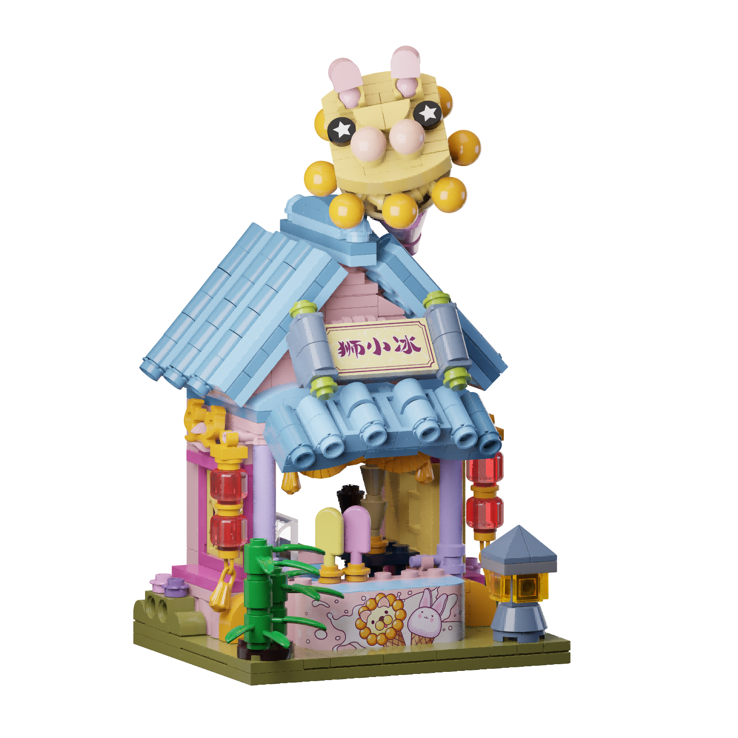 Food Street Series 56005 56006 56007 56008 | Brick Building Set - Image 5 of 6 | TheBrickTube