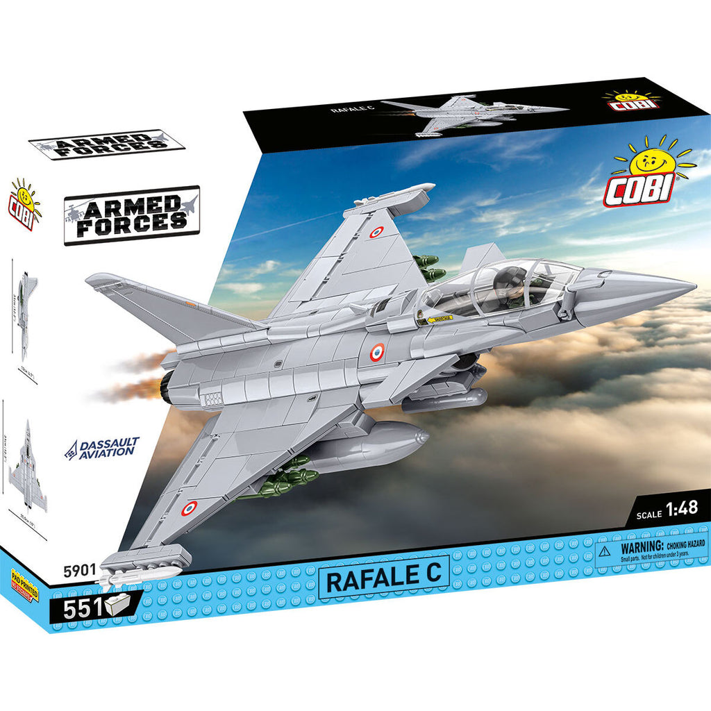 Dassault Rafale C Fighter Jet Building Set - Main Image | TheBrickTube