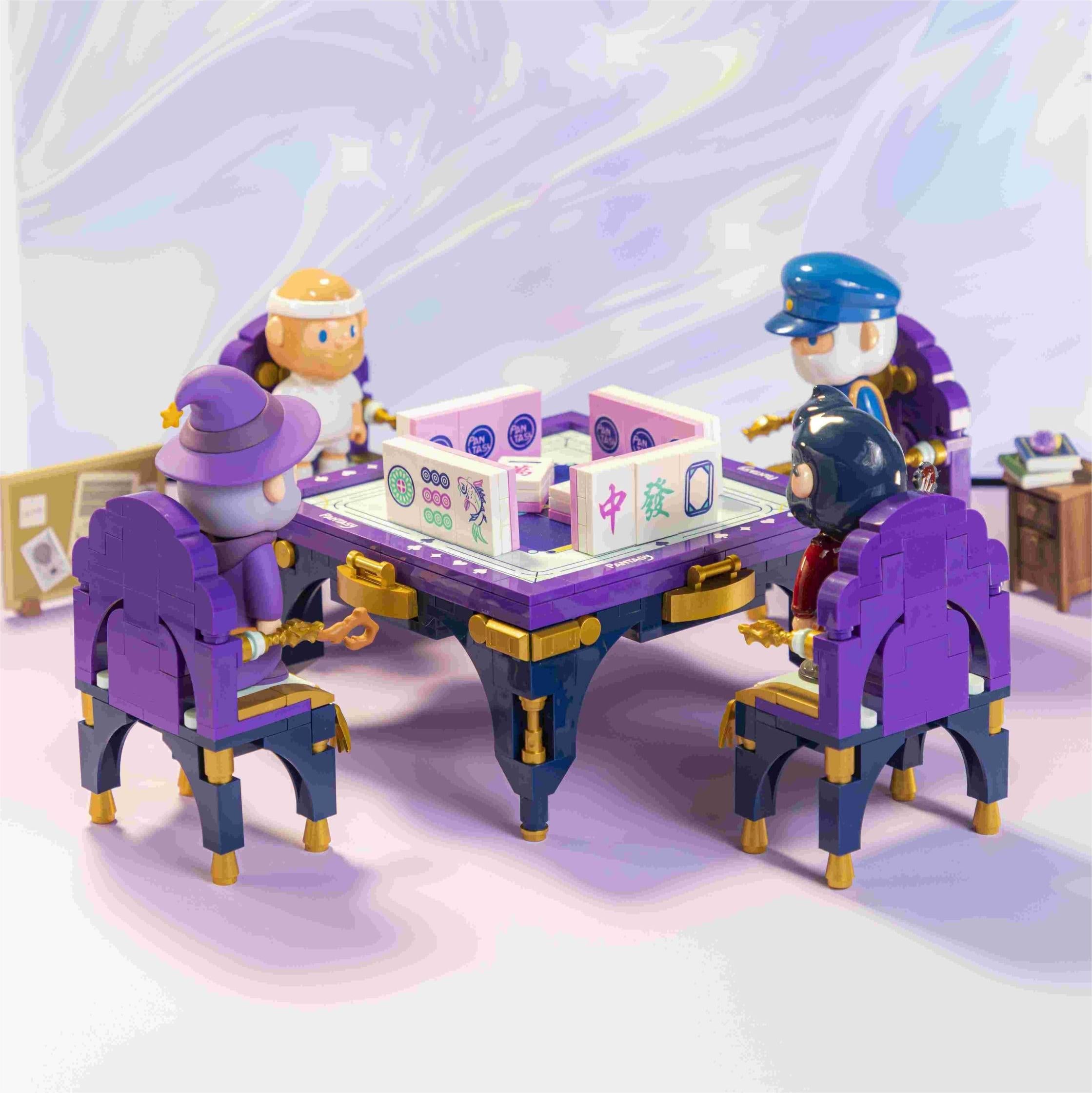 Mahjong - Chinese Cultural Icon: Mahjong | Brick Building Set - Image 4 of 12 | TheBrickTube