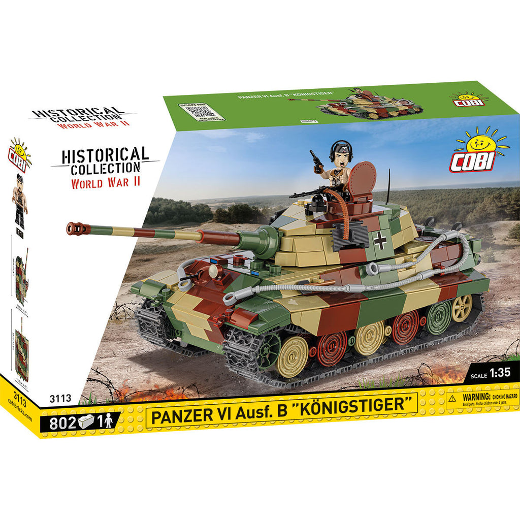Panzer VI Ausf. B "Königstiger" Building Set - Main Image | TheBrickTube
