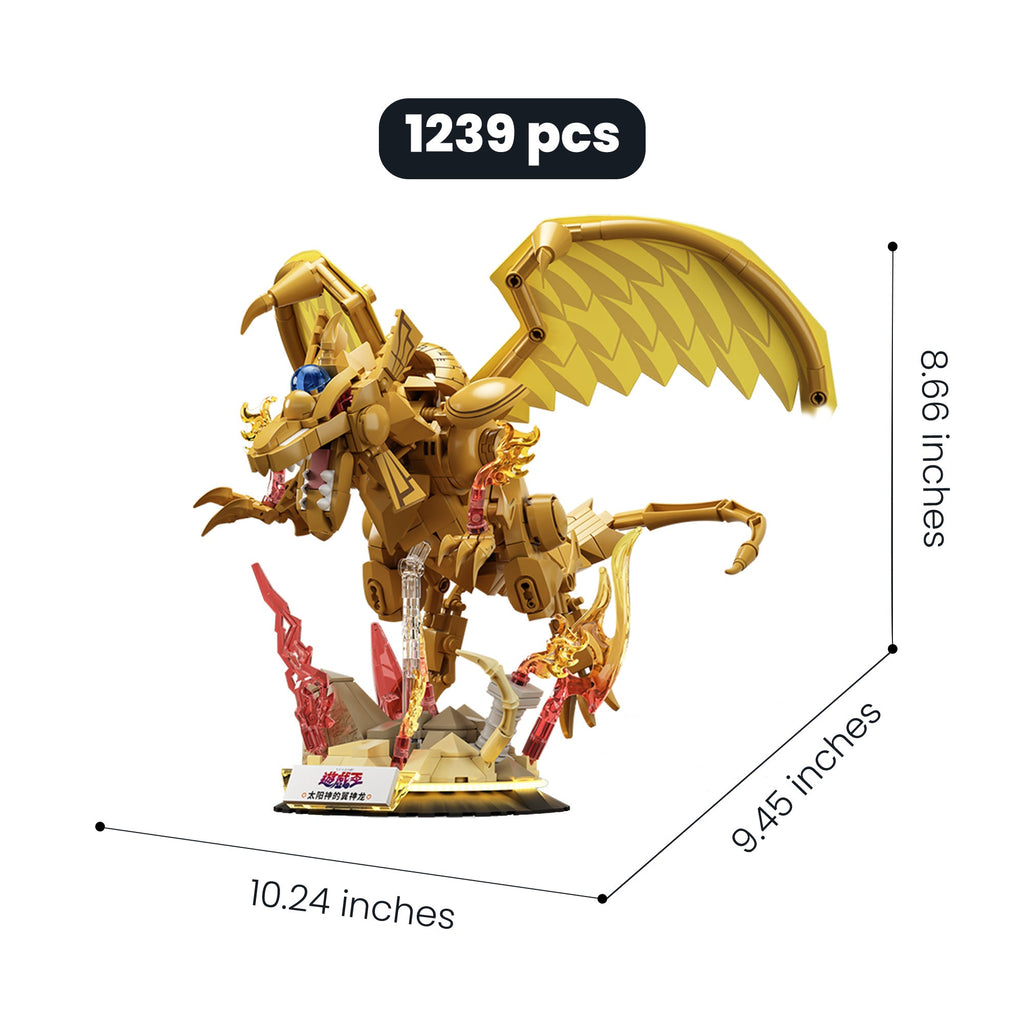 Yu-Gi-Oh! The Egyptian God Cards – Collector’s Brick Set (Obelisk, Ra & Slifer) - Image 8 of 17 | TheBrickTube