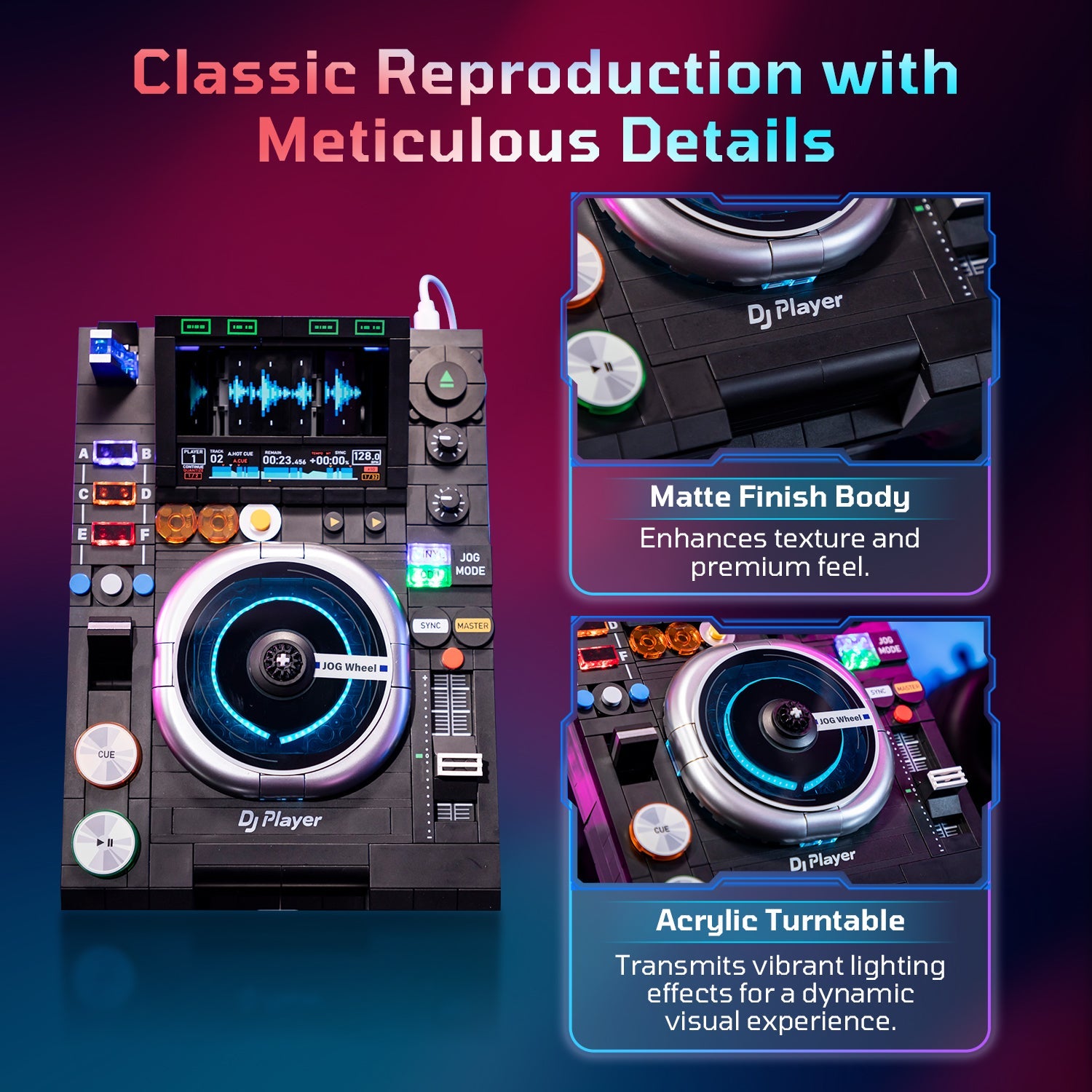 Pantasy DJ Player 85037 - Image 3 of 8 | TheBrickTube