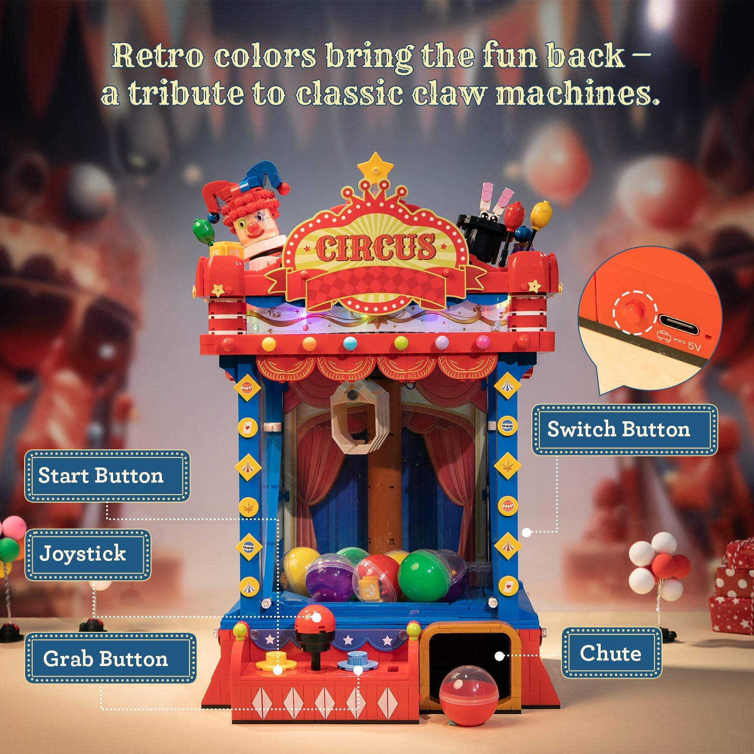 Pantasy Claw Machine 86002 - Image 3 of 7 | TheBrickTube