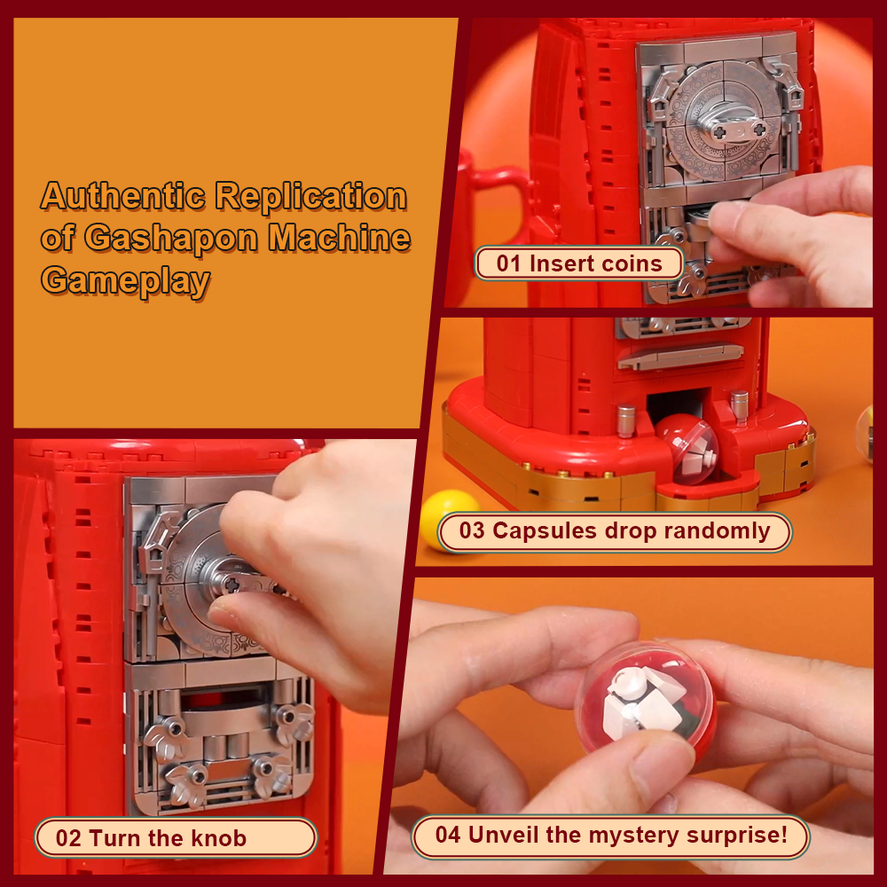 Pantasy Gumball machine 85016 - Image 3 of 7 | TheBrickTube