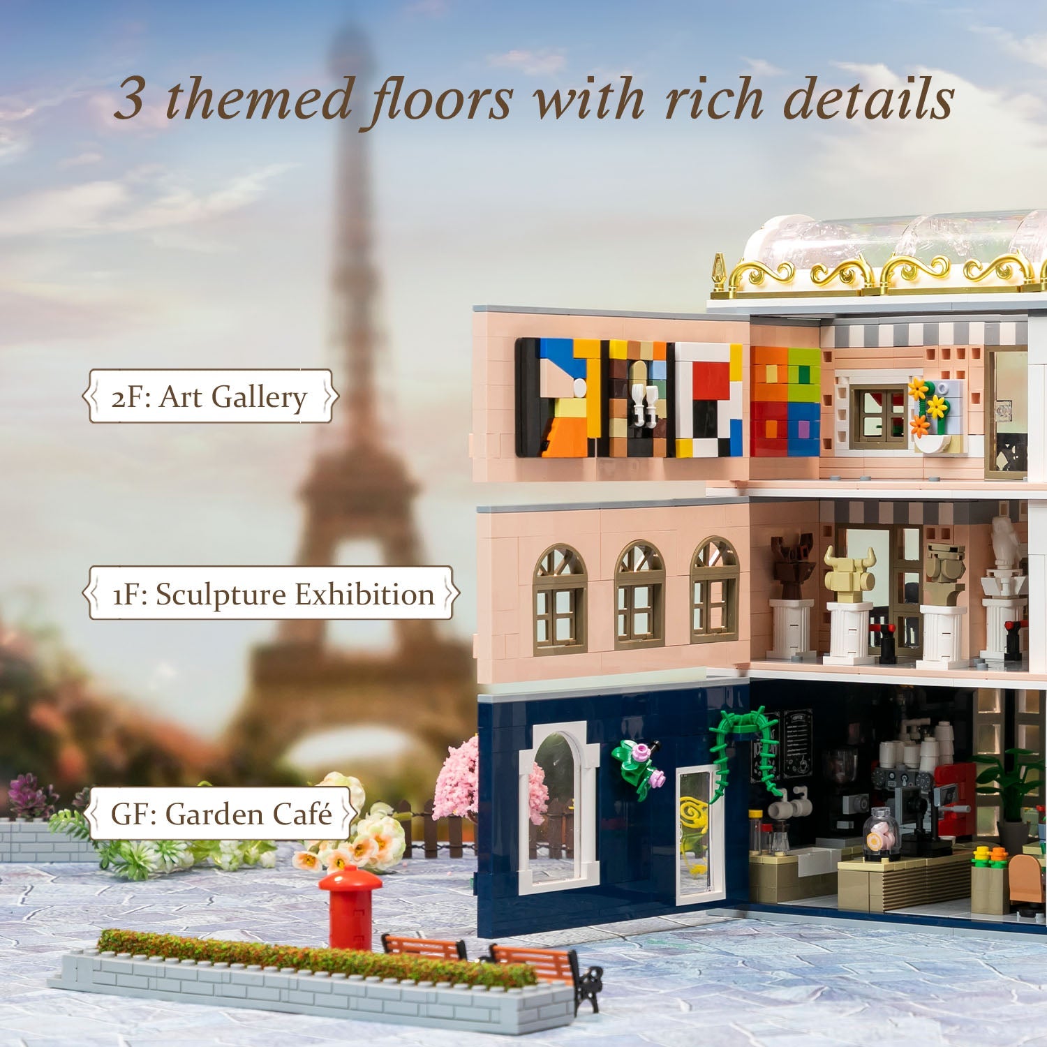 Pantasy Blossom Cafe 85032 - Image 3 of 7 | TheBrickTube