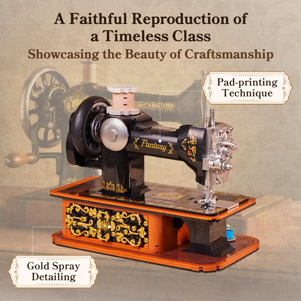 Pantasy Hand Crank Sewing Machine 85028 - Image 3 of 9 | TheBrickTube