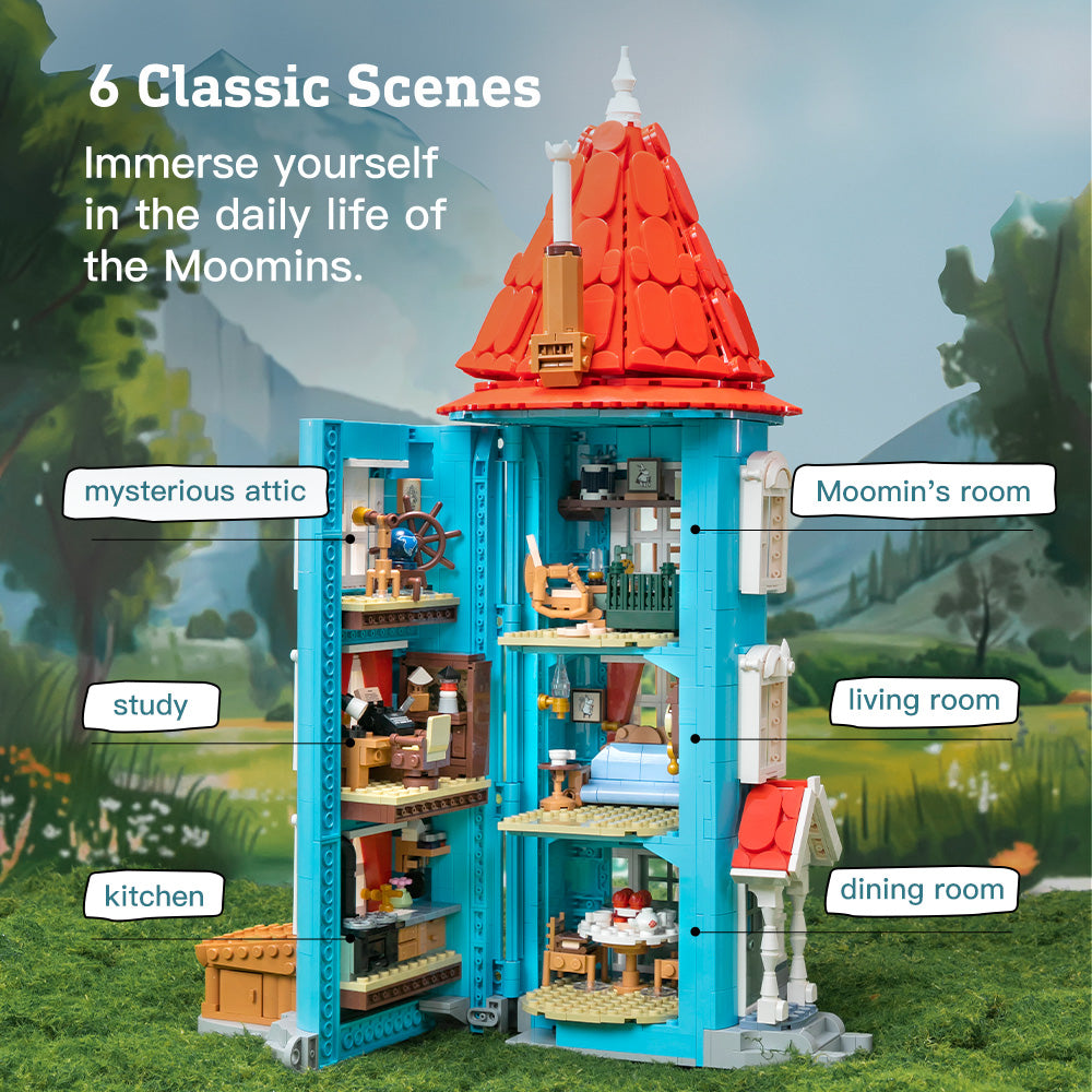 Pantasy Moomin House 87201 - Image 4 of 6 | TheBrickTube