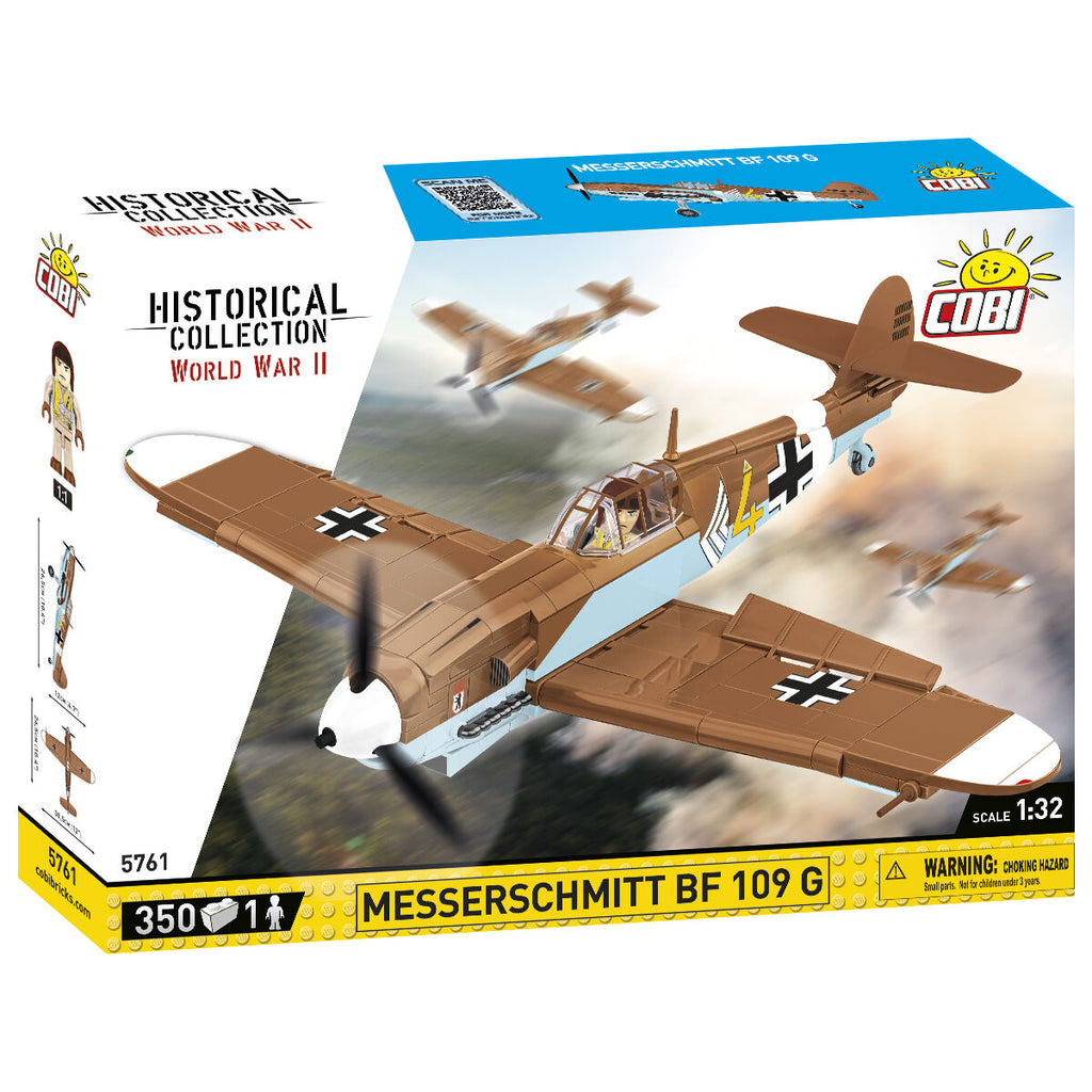 Messerschmitt BF 109 G Fighter Building Set - Main Image | TheBrickTube