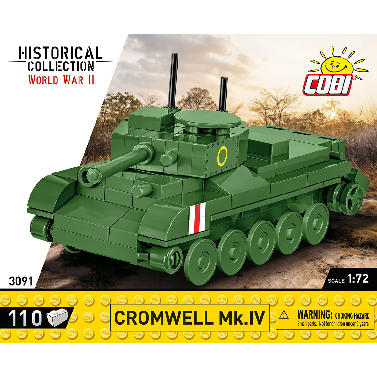 Cromwell Mk. IV Tank 1:72 Scale Building Set - Image 3 of 6 | TheBrickTube