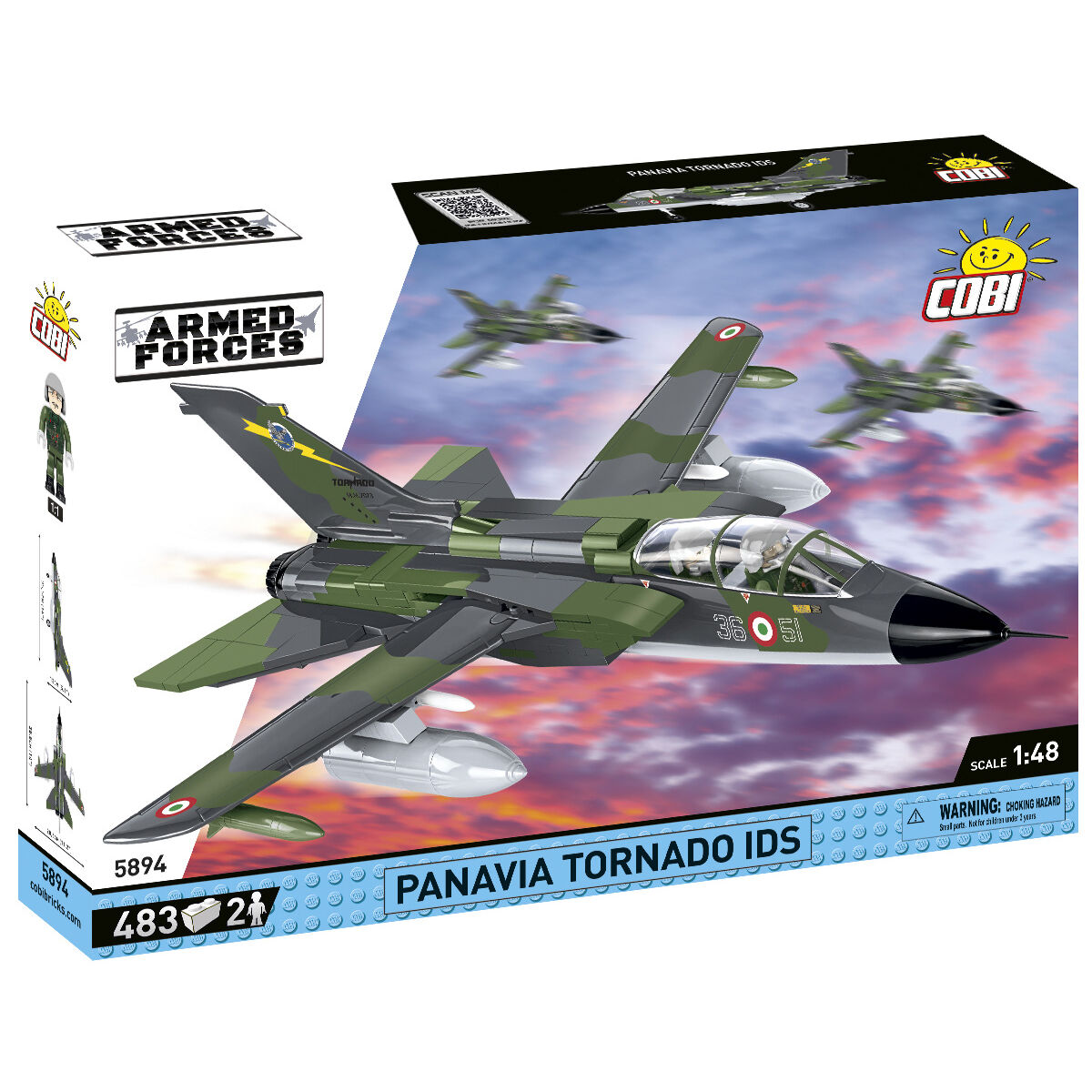 Panavia Tornado IDS Combat Aircraft Building Set - Main Image | TheBrickTube