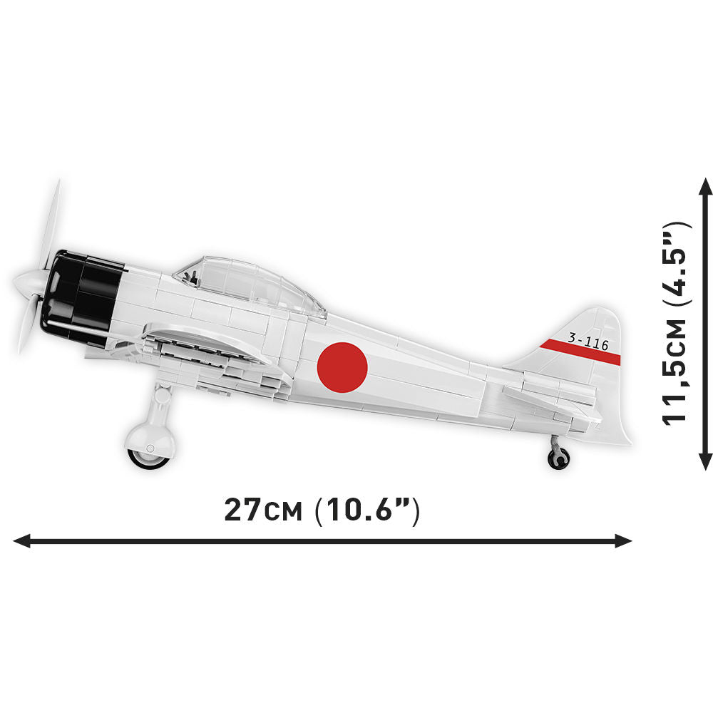Mitsubishi A6M2 "Zero-Sen" Fighter Building Set - Image 4 of 6 | TheBrickTube
