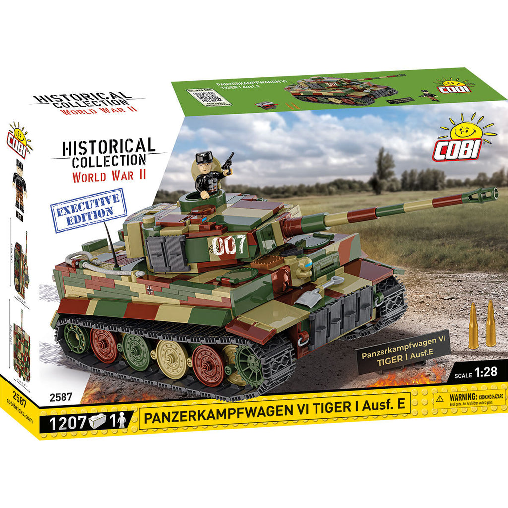 Executive Edition Panzerkampfwagen VI Tiger I Ausf. E Tank Building Set - Main Image | TheBrickTube