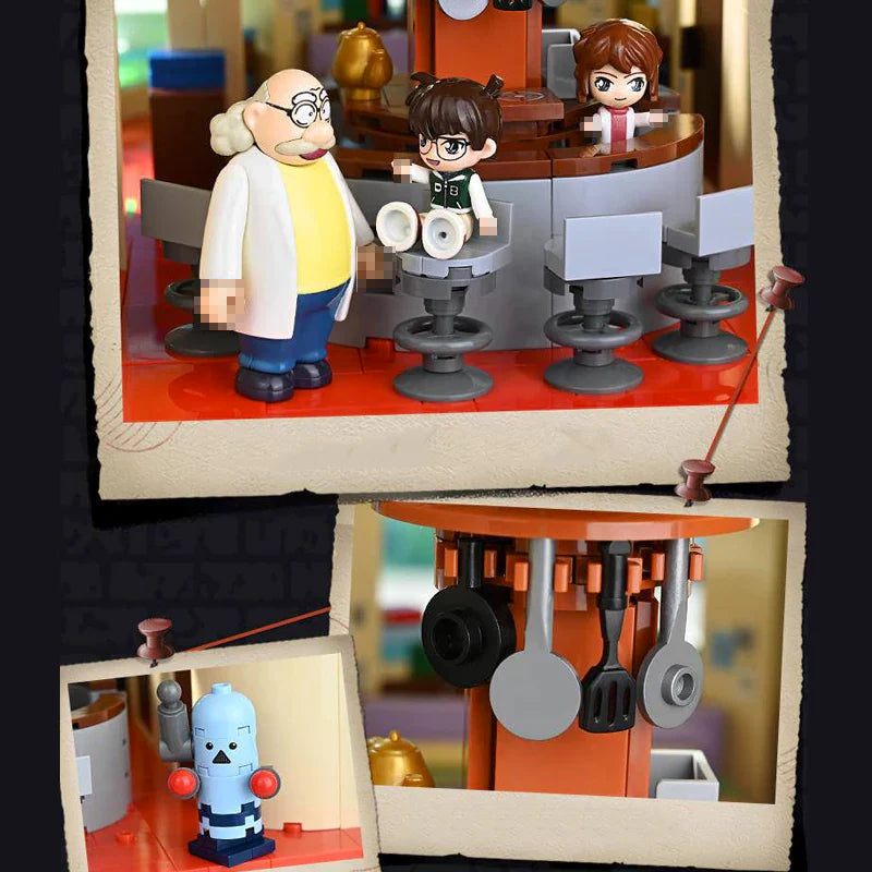 K20712 Detective Conan Agasa Hiroshi's Home Movie | Brick Building Set - Image 10 of 11 | TheBrickTube