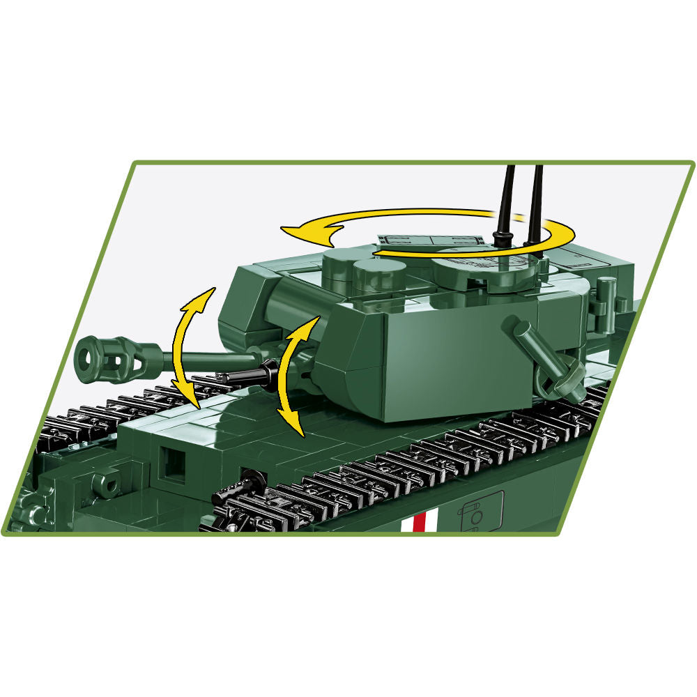 Churchill MK. IV Tank 1:48 Building Set - Image 6 of 6 | TheBrickTube