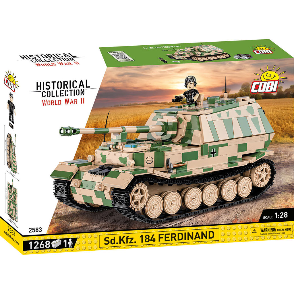 S.D.Kfz. 184 Ferdinand Tank Destroyer Building Set - Main Image | TheBrickTube
