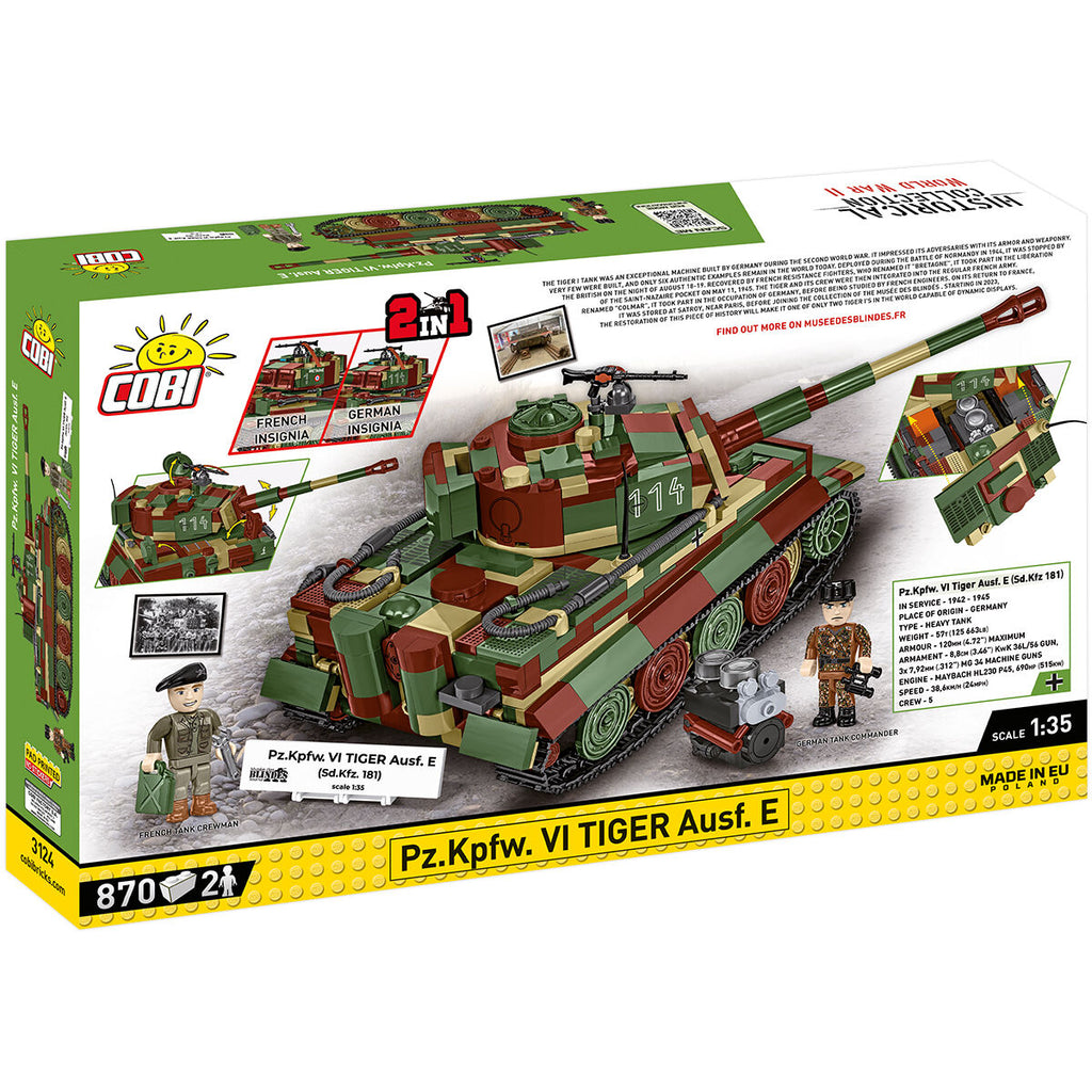 Pz.Kpfw. VI Tiger Ausf. E Tank Building Set - Image 2 of 6 | TheBrickTube