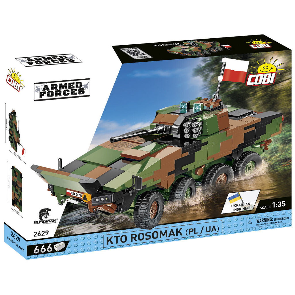 KTO Rosomak (PL/UA) Multi-Role Vehicle Building Set - Main Image | TheBrickTube