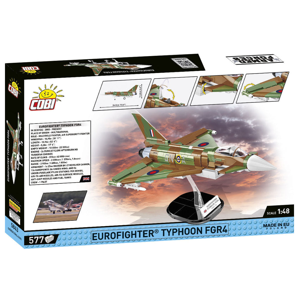 Eurofighter Typhoon FGR4 Building Set - Image 2 of 6 | TheBrickTube