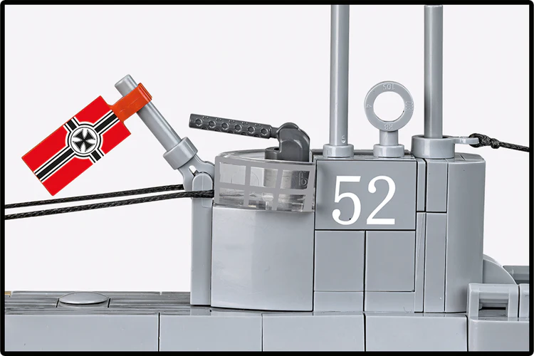 U-Boot U-52 (Type VIIB) Submarine Building Set - Image 4 of 6 | TheBrickTube