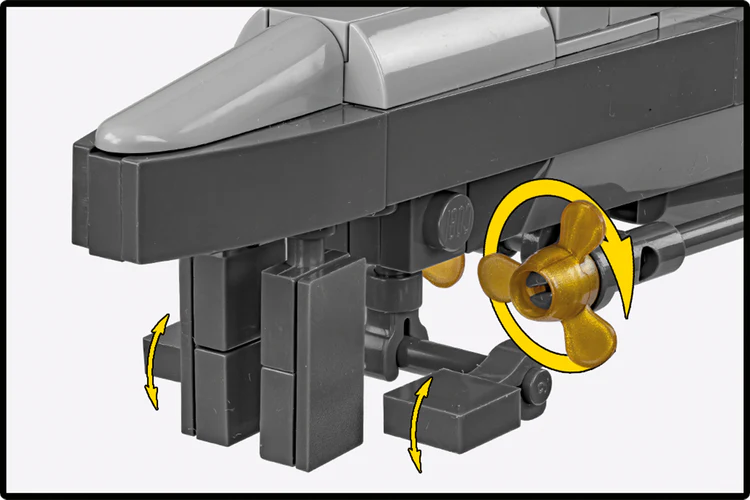 U-Boot U-52 (Type VIIB) Submarine Building Set - Image 5 of 6 | TheBrickTube