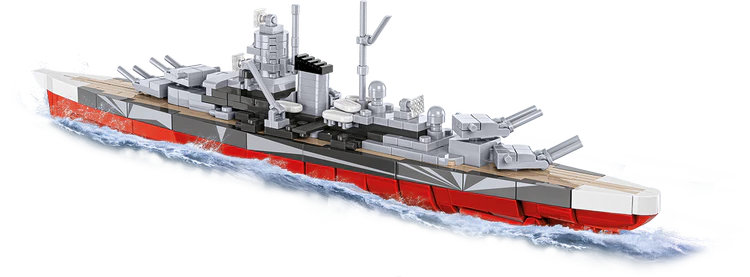 German Battleship Tirpitz 1:700 Scale Building Set - Image 5 of 6 | TheBrickTube