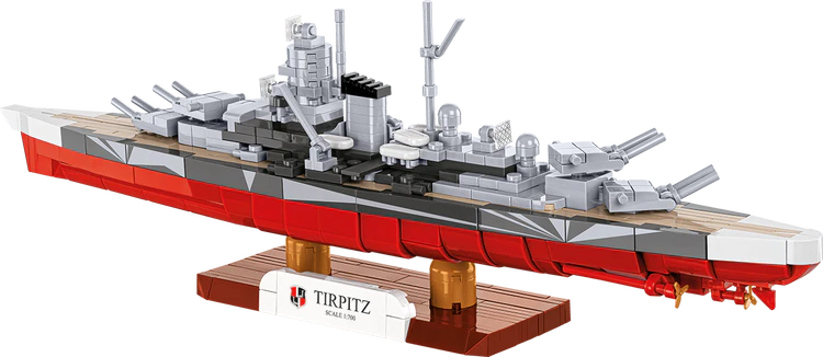 German Battleship Tirpitz 1:700 Scale Building Set - Image 3 of 6 | TheBrickTube