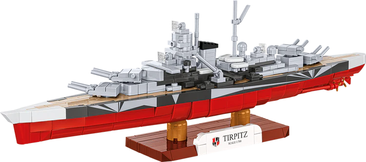 German Battleship Tirpitz 1:700 Scale Building Set - Image 4 of 6 | TheBrickTube