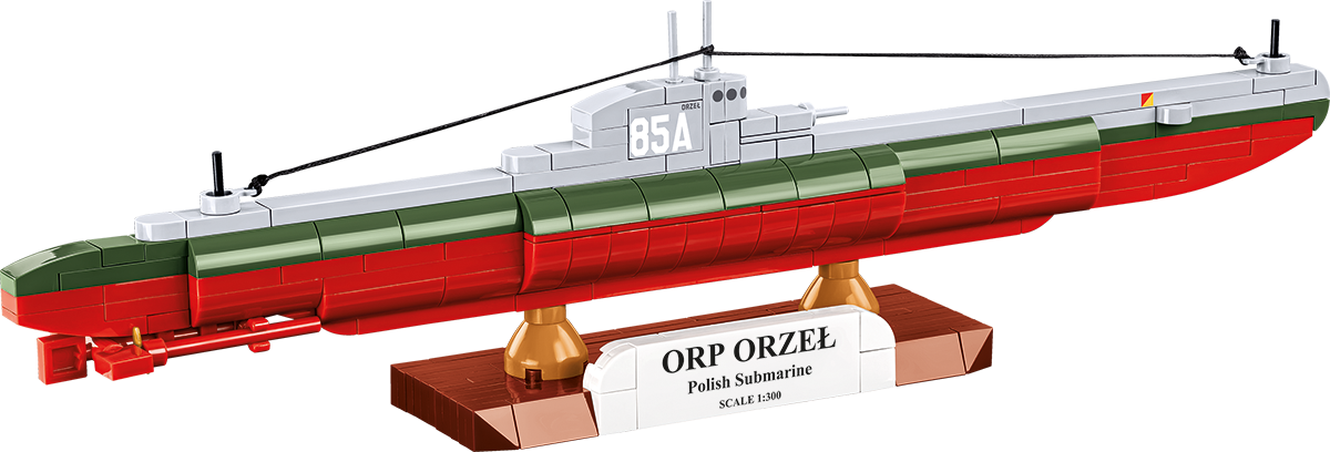 ORP Orzel Submarine Building Set - Image 4 of 6 | TheBrickTube