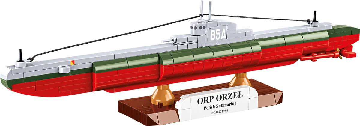 ORP Orzel Submarine Building Set - Image 3 of 6 | TheBrickTube