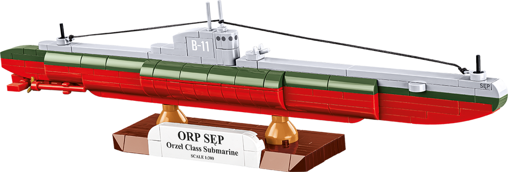 ORP Sęp Submarine Building Set - Image 4 of 6 | TheBrickTube