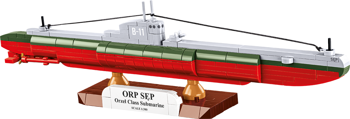 ORP Sęp Submarine Building Set - Image 4 of 6 | TheBrickTube