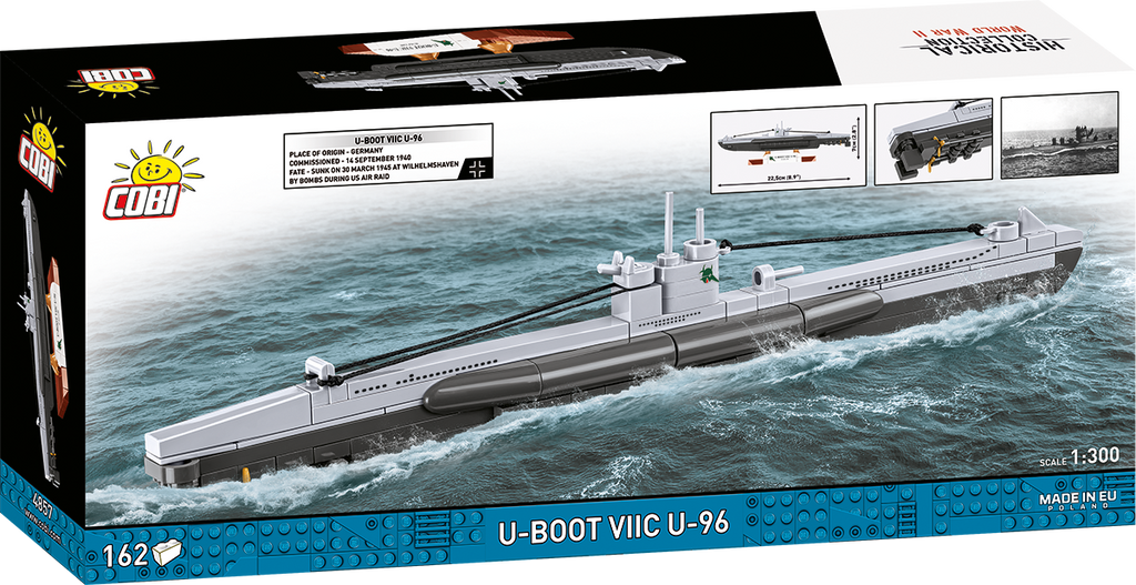U-Boot VIIC U-96 Submarine Building Set - Image 2 of 6 | TheBrickTube