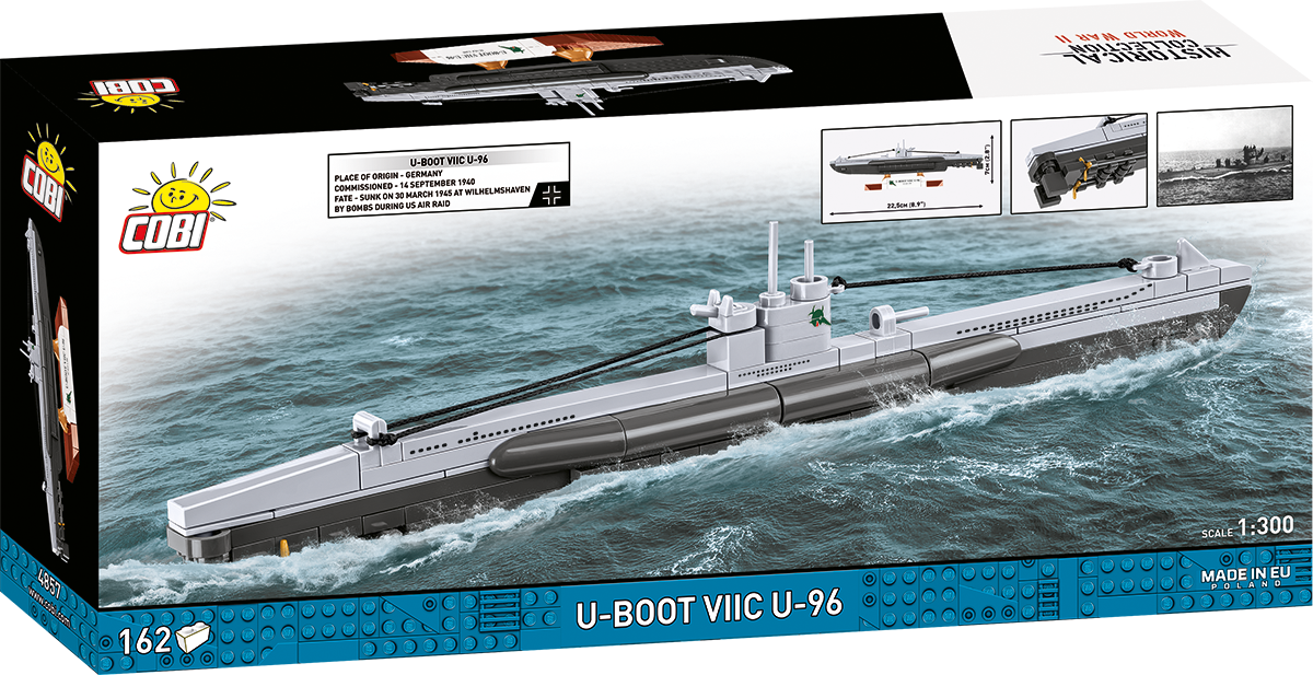 U-Boot VIIC U-96 Submarine Building Set - Image 2 of 6 | TheBrickTube