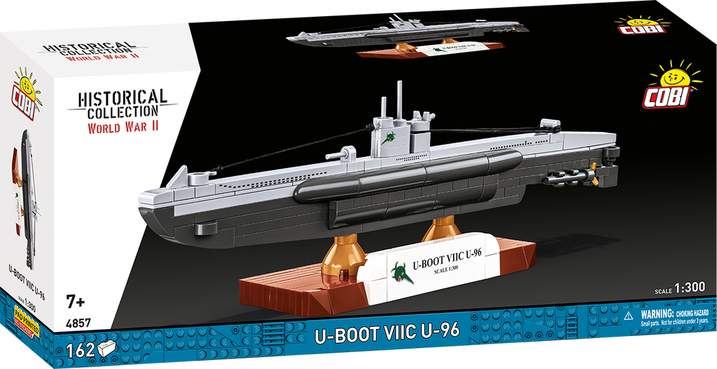 U-Boot VIIC U-96 Submarine Building Set - Main Image | TheBrickTube