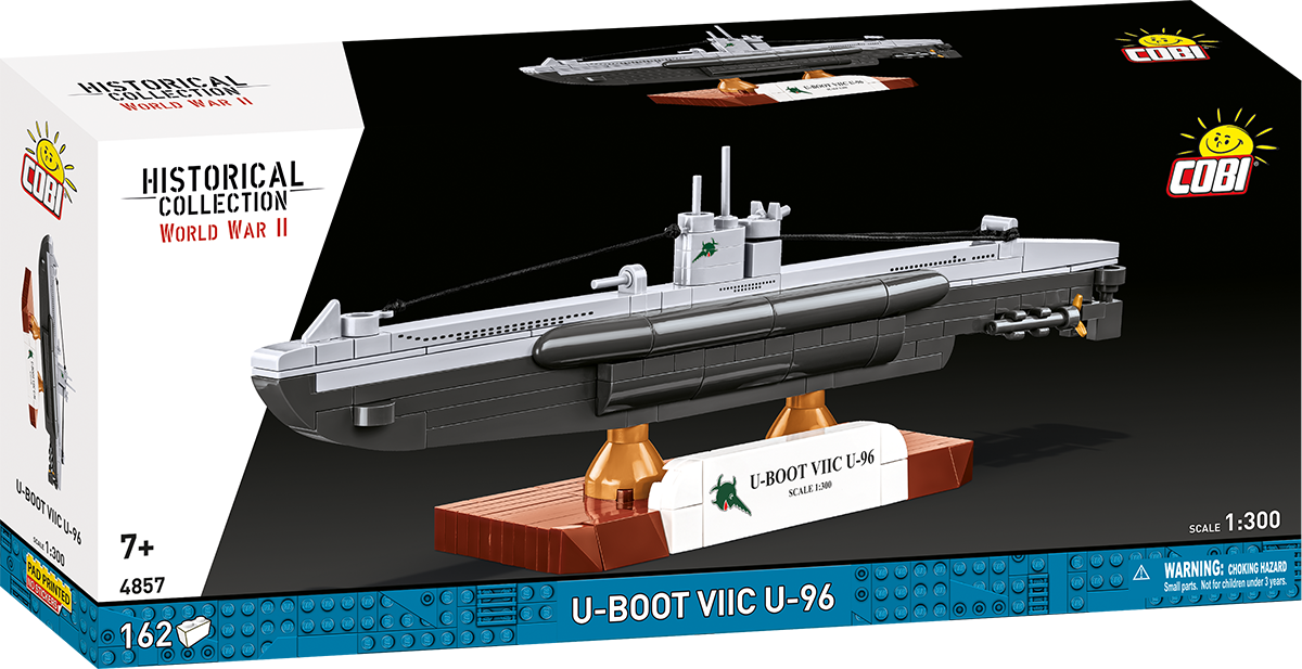 U-Boot VIIC U-96 Submarine Building Set - Main Image | TheBrickTube