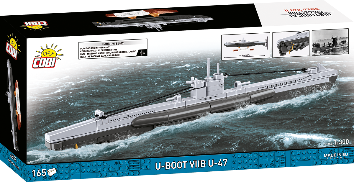 U-Boot VIIB U-47 Submarine Building Set - Image 2 of 6 | TheBrickTube